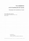 Research paper thumbnail of Los ciudadanos en la Constitución de Cúcuta