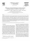 Research paper thumbnail of Multisensor system for determination of polyoxometalates containing vanadium at its different oxidation states