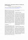 Research paper thumbnail of CIBSOC Program – Spiral Inductor Inductance Calculation and Layout Optimization