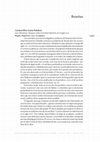 Research paper thumbnail of Carmen Elisa Acosta Peñaloza. Leer literatura. Ensayos sobre la lectura literaria en el siglo XIX .Bogotá: Magisterio, 2005. 162 páginas.