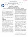 Research paper thumbnail of Attacks against Multi-factor Authentication