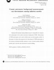 Research paper thumbnail of Cosmic microwave background measurements can discriminate among inflation models