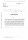 Research paper thumbnail of Measurement of the Z boson differential cross section in transverse momentum and rapidity in proton–proton collisions at 8 TeV