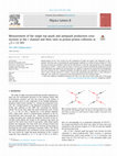 Research paper thumbnail of Measurement of the single top quark and antiquark production cross sections in the t channel and their ratio in proton-proton collisions at s=13TeV