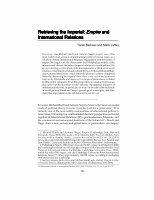 Research paper thumbnail of Retrieving the Imperial: Empire and International Relations