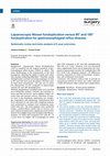 Research paper thumbnail of Laparoscopic Nissen fundoplication versus 90° and 180° fundoplication for gastroesophageal reflux disease