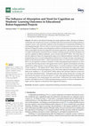 Research paper thumbnail of The Influence of Absorption and Need for Cognition on Students' Learning Outcomes in Educational Robot-Supported Projects