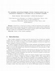 Research paper thumbnail of Un modèle multifactoriel pour l’explication de la violence verbale à l’égard de la femme mariée