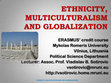 Research paper thumbnail of Course: ETHNICITY, MULTICULTURALISM AND GLOBALISATION