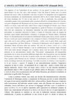 Research paper thumbnail of L'amata. Lettere di e a Elsa Morante