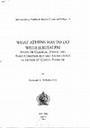 Research paper thumbnail of Herod's Hippodrome-Stadium at Caesarea and the Games conducted therein, in: WHAT ATHENS HAS TO DO WITH JERUSALEM [Interdisciplinary Studies in Ancient Culture and Religion 1].