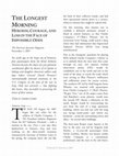 Research paper thumbnail of The Longest Morning: Heroism, Courage, and Loss in the Face of Impossible Odds (Samarra, Iraq, 2007)