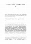 Research paper thumbnail of The Shadow of the Future - Witness Against the Beast