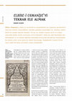 Research paper thumbnail of Elbise-i Osmaniye'yi Tekrar Ele Almak 1