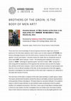 Research paper thumbnail of Book review: Brothers of the Groin: Is the Body of Men Art? (Kokan wakashū: Otoko no Hadaka ha geijutsu ka) by Kinoshita Naoyuki