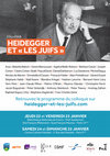 Research paper thumbnail of Heidegger et "les juifs"