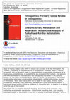 Research paper thumbnail of Elite Discourses, Nationalism, and Moderation: A Dialectical Analysis of Turkish and Kurdish Nationalisms