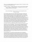 Research paper thumbnail of David Knight, Voyaging on Strange Seas (review)