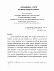 Research paper thumbnail of Abonando la utopía.