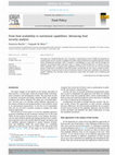 Research paper thumbnail of From food availability to nutritional capabilities: Advancing food security analysis