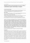 Research paper thumbnail of Mapping policies and programmes: the use of GIS to communicate spatial relationships in England