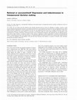 Research paper thumbnail of Rational or uncommitted? Depression and indecisiveness in interpersonal decision making