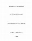 Research paper thumbnail of CONTABILIDAD NUEVO MODULO