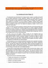 Research paper thumbnail of La construcció de la frase I i II