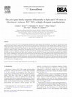 Research paper thumbnail of The psbA gene family responds differentially to light and UVB stress in Gloeobacter violaceus PCC 7421, a deeply divergent cyanobacterium