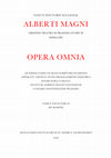 Research paper thumbnail of Albertus Magnus, De homine, edd. Henryk Anzulewicz et Joachim R. Söder (Alberti Magni Opera Omnia XXVII/2), Münster 2008