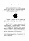 Research paper thumbnail of El enigma iconográfico de Apple (www.queaprendemoshoy.com [2 de enero de 2016])