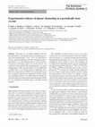 Research paper thumbnail of Experimental evidence of planar channeling in a periodically bent crystal