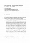 Research paper thumbnail of Un viaje forzado: La expulsión de 130 lázaros de Japón a Luzón en 1632. "A forced trip. The expulsion of 130 lepers from Japan to Luzon in 1632"