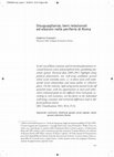 Research paper thumbnail of Disuguaglianze, beni relazionali ed elezioni nelle periferie di Roma