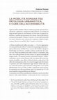 Research paper thumbnail of La mobilità romana tra patologia urbanistica e cura dell'accessibilità