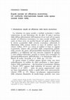 Research paper thumbnail of Equità sociale ed efficienza economica. Un confronto internazionale basato sulla spesa sociale totale netta