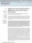 Research paper thumbnail of Stable semiconductor black phosphorus (BP)@titanium dioxide (TiO2) hybrid photocatalysts