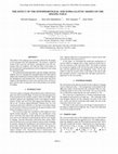 Research paper thumbnail of THE EFFECT OF THE HYPOPHARYNGEAL AND SUPRAGLOTTIC SHAPES ON THE SINGING VOICE