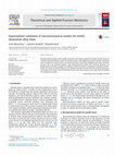 Research paper thumbnail of Experimental validation of micromechanical models for brittle aluminium alloy foam