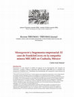 Research paper thumbnail of Management y hegemonía empresarial. El caso de Franklin Covey en la compañía minera MICARE en Coahuila, México.