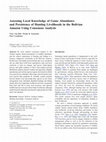 Research paper thumbnail of Assessing Local Knowledge of Game Abundance and Persistence of Hunting Livelihoods in the Bolivian Amazon Using Consensus Analysis