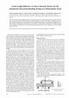 Research paper thumbnail of Crack Length Influence on Stress Intensity Factors for the Asymmetric Four-point Bending Testing of a Polyurethane Foam