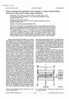 Research paper thumbnail of Plasma damage-free deposition of Al cathode on organic light-emitting devices by using mirror shape target sputtering