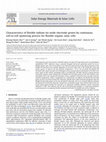 Research paper thumbnail of Characteristics of flexible indium tin oxide electrode grown by continuous roll-to-roll sputtering process for flexible organic solar cells