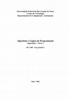 Research paper thumbnail of Algoritmo e Lógica de programação