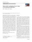 Research paper thumbnail of Effects of Fire on Riparian Forests Along a Free-Flowing Dryland River