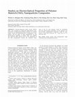 Research paper thumbnail of Studies on electro-optical properties of polymer matrix/LC/SiO 2 nanoparticles composites