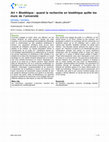 Research paper thumbnail of Art + Bioéthique : quand la recherche en bioéthique quitte les murs de l’université