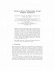 Research paper thumbnail of Enhancing Human Understanding through Intelligent Explanations