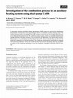 Research paper thumbnail of Investigation of the combustion process in an auxiliary heating system using dual-pump CARS